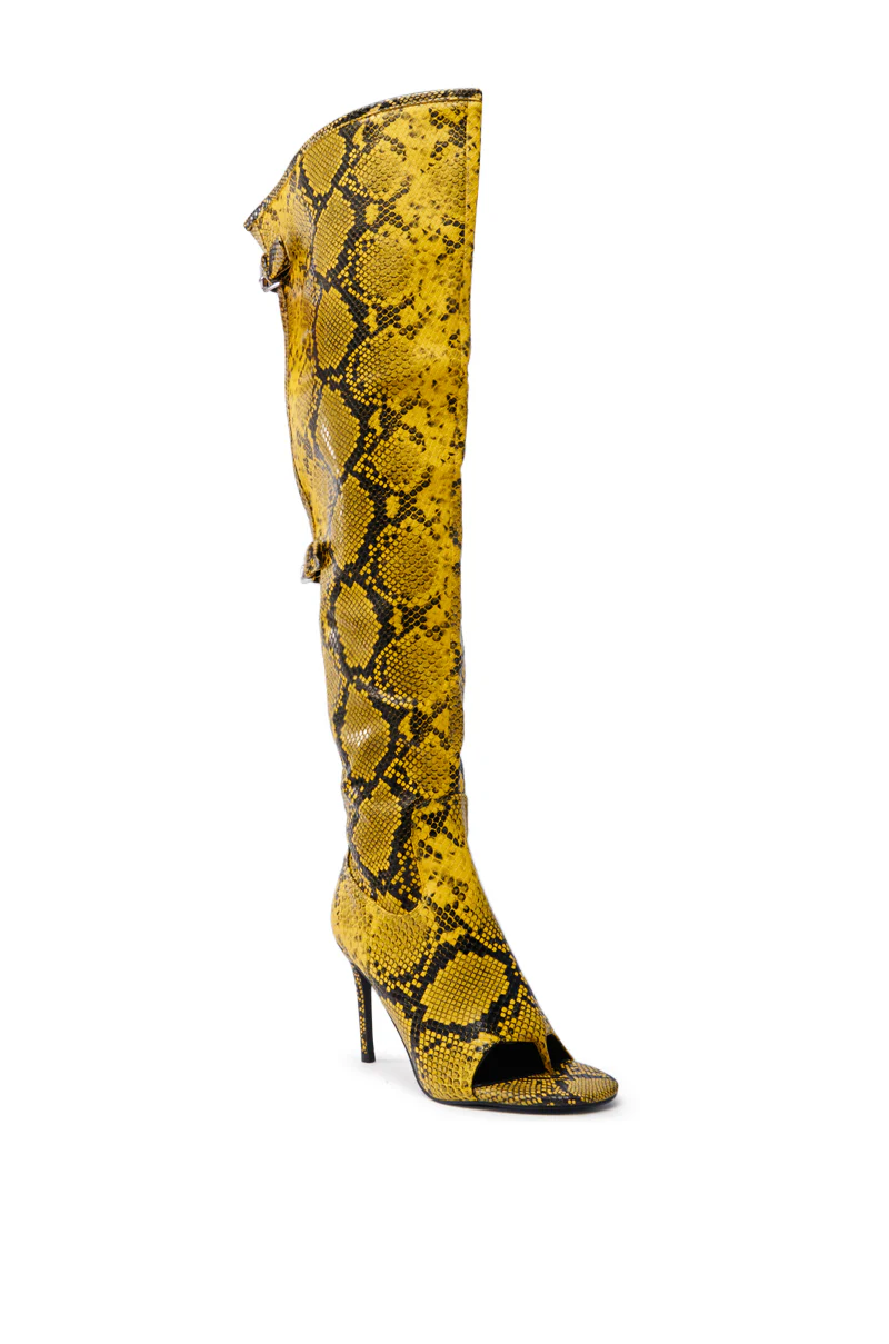 AZALEA WANG ELIAM BOOT IN YELLOW - Image 5