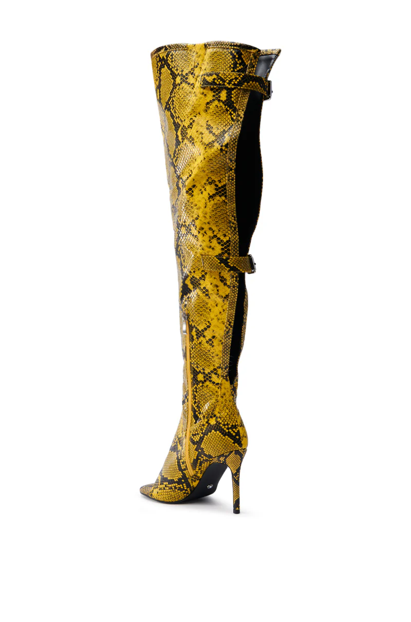 AZALEA WANG ELIAM BOOT IN YELLOW - Image 6