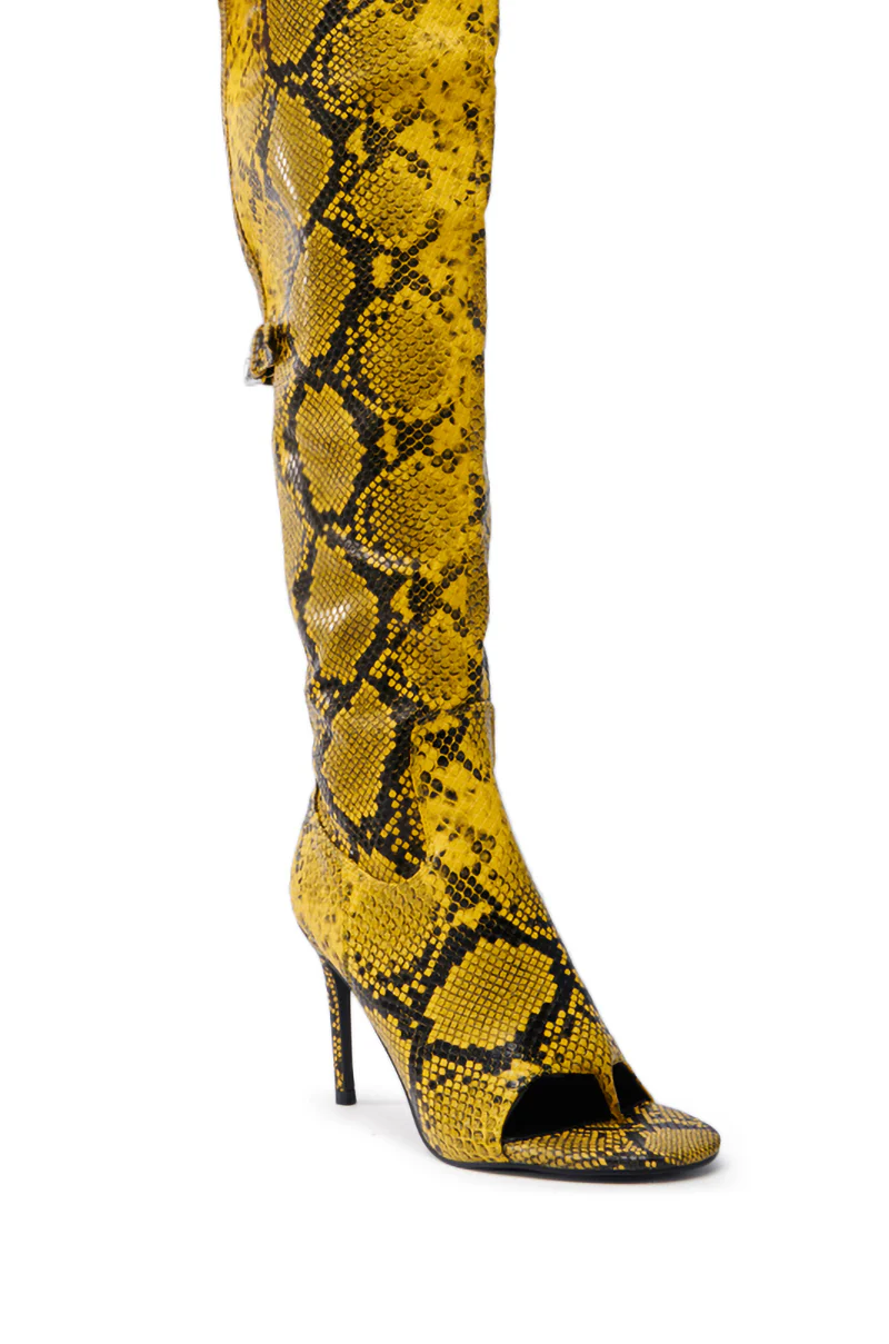 AZALEA WANG ELIAM BOOT IN YELLOW - Image 7