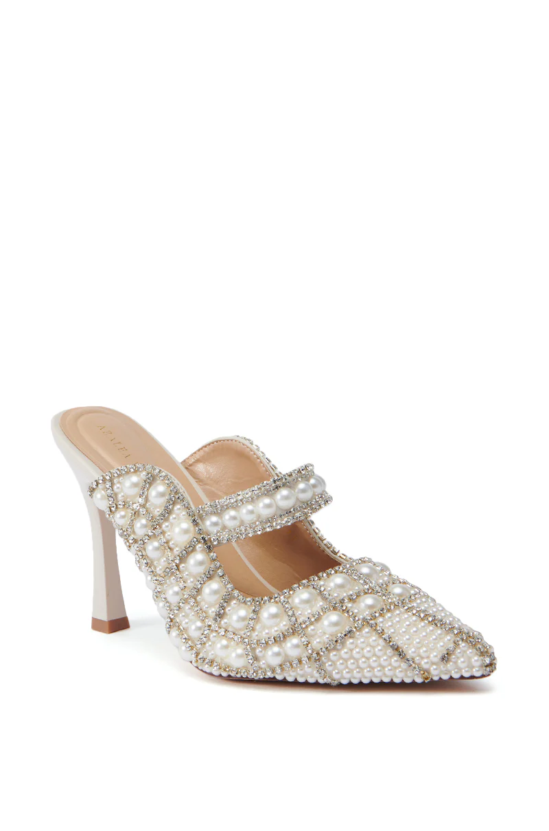AZALEA WANG ENYA SILVER PUMP - Image 7