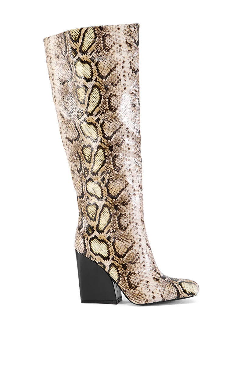 AZALEA WANG EVERGREEN MULTI SNAKE BOOT - Image 3