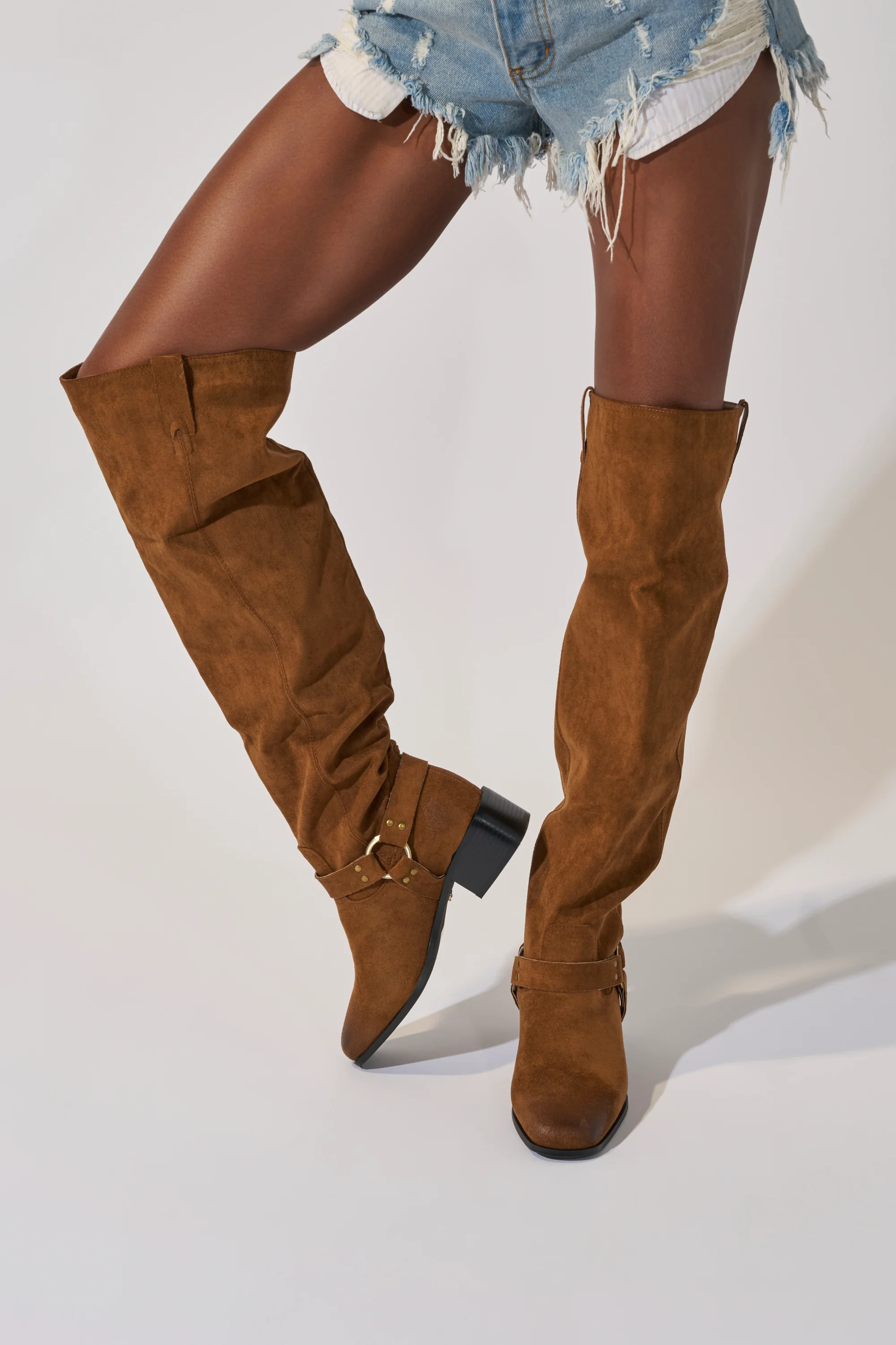 AZALEA WANG FLAT OVER THE KNEE RIDING BOOT - Image 3