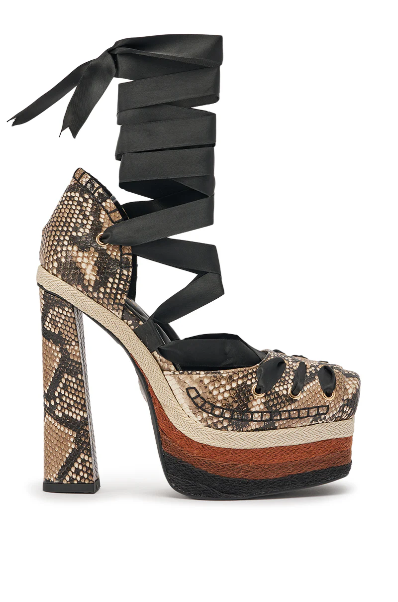 AZALEA WANG FONTEYN SNAKE PLATFORM PUMP - Image 5