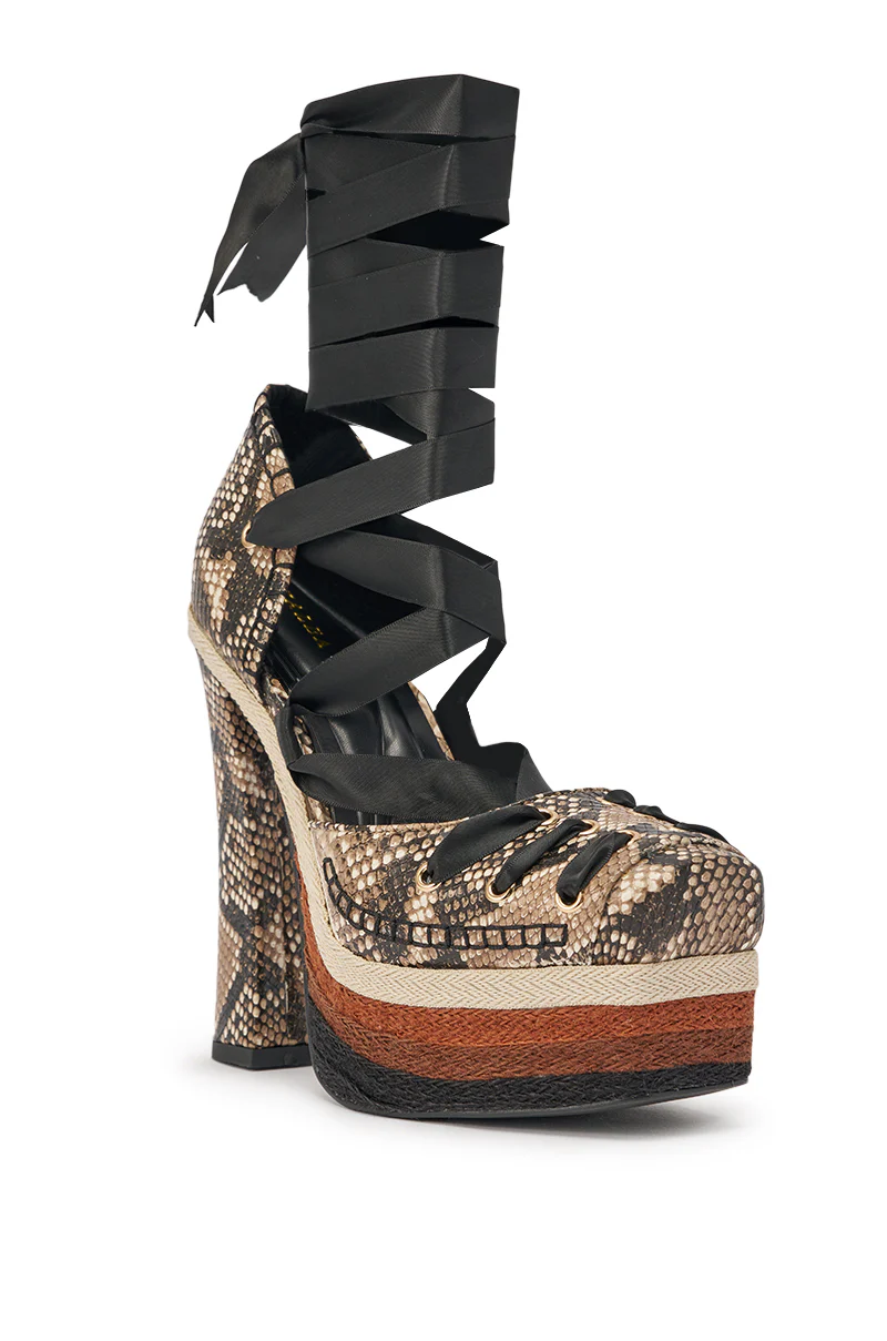 AZALEA WANG FONTEYN SNAKE PLATFORM PUMP - Image 6