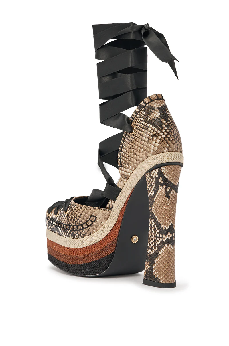 AZALEA WANG FONTEYN SNAKE PLATFORM PUMP - Image 7