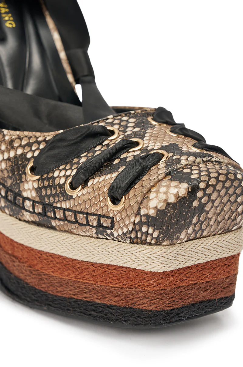 AZALEA WANG FONTEYN SNAKE PLATFORM PUMP - Image 8