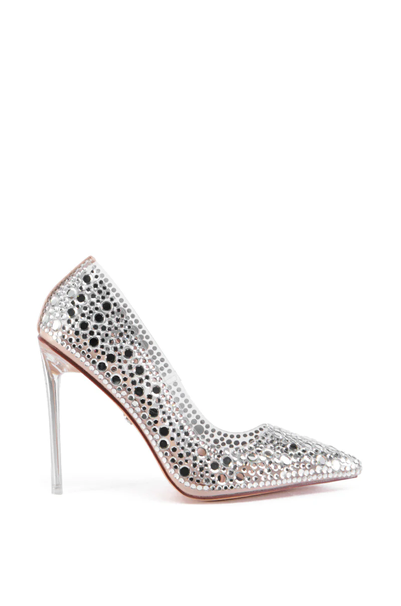 AZALEA WANG GARNET SILVER PUMP - Image 3
