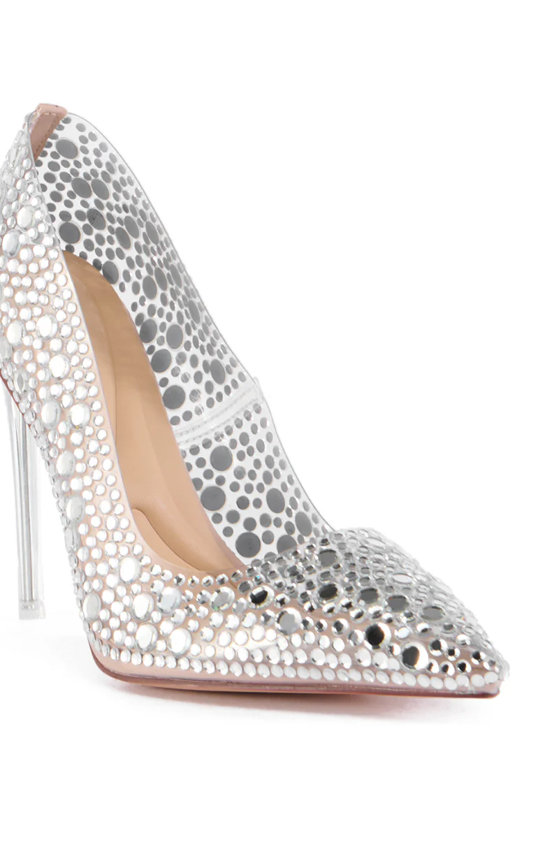 AZALEA WANG GARNET SILVER PUMP - Image 6