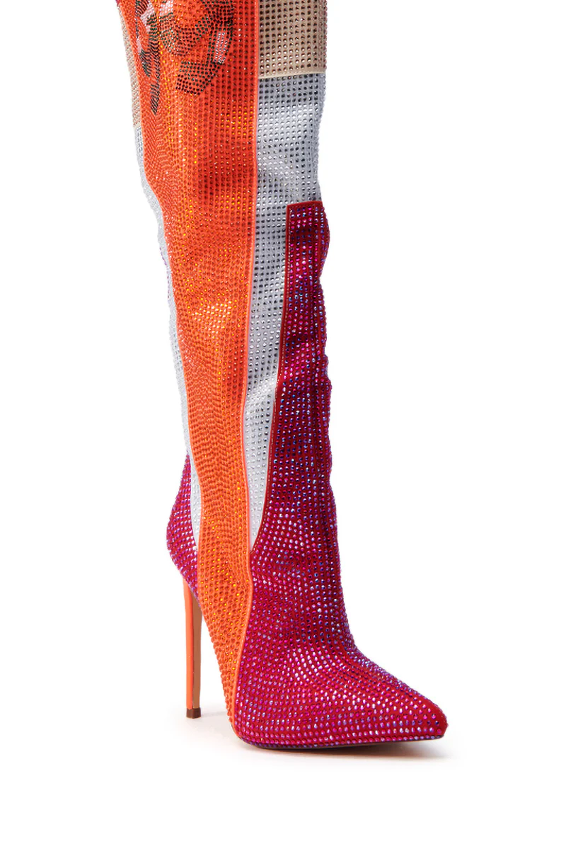 AZALEA WANG HADLEE MULTI SPORTY COLORBLOCKED BOOT - Image 10