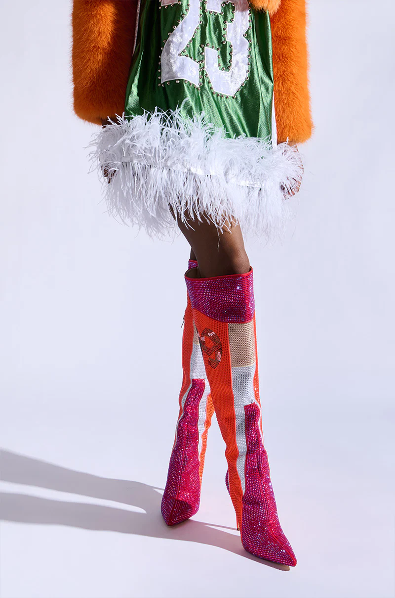 AZALEA WANG HADLEE MULTI SPORTY COLORBLOCKED BOOT - Image 6