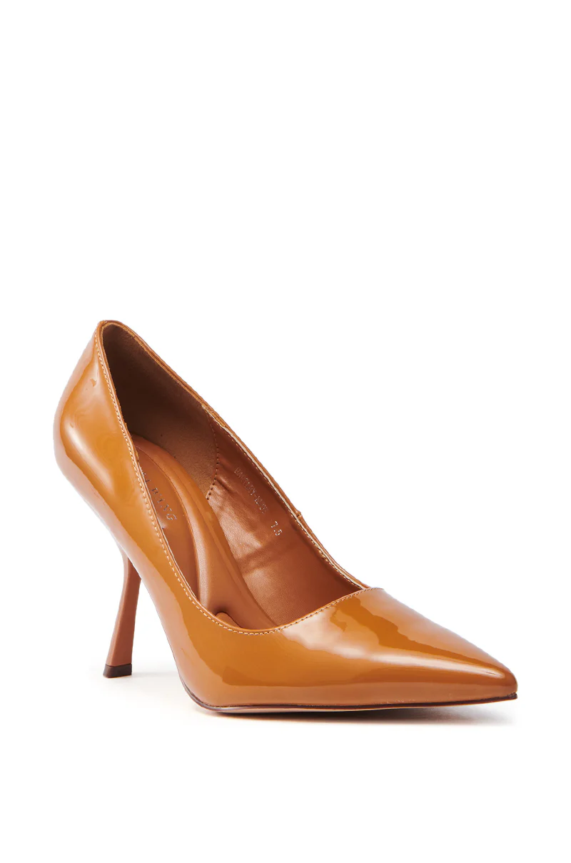 AZALEA WANG HARTLEY NUDE PATENT PUMP - Image 4