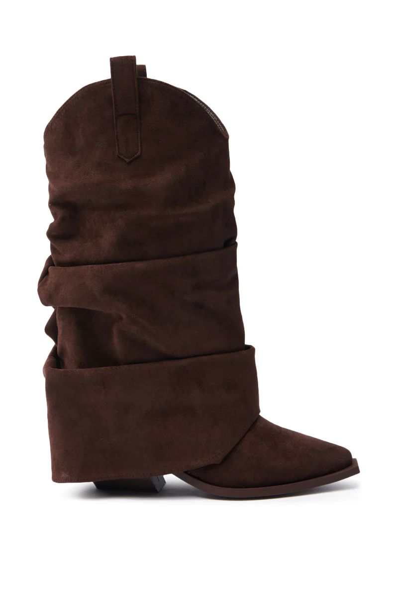 AZALEA WANG HAWKSTON BROWN BOOTIE - Image 5