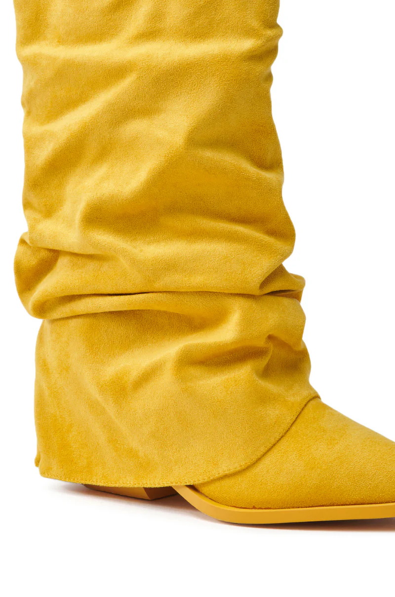 AZALEA WANG HAWKSTON YELLOW BOOTIE - Image 8