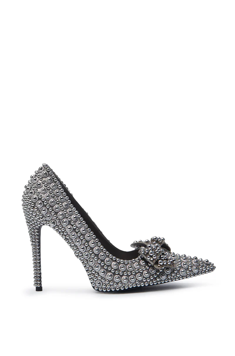 AZALEA WANG HEMITATE STONE EMBELLISHED PUMP - Image 8