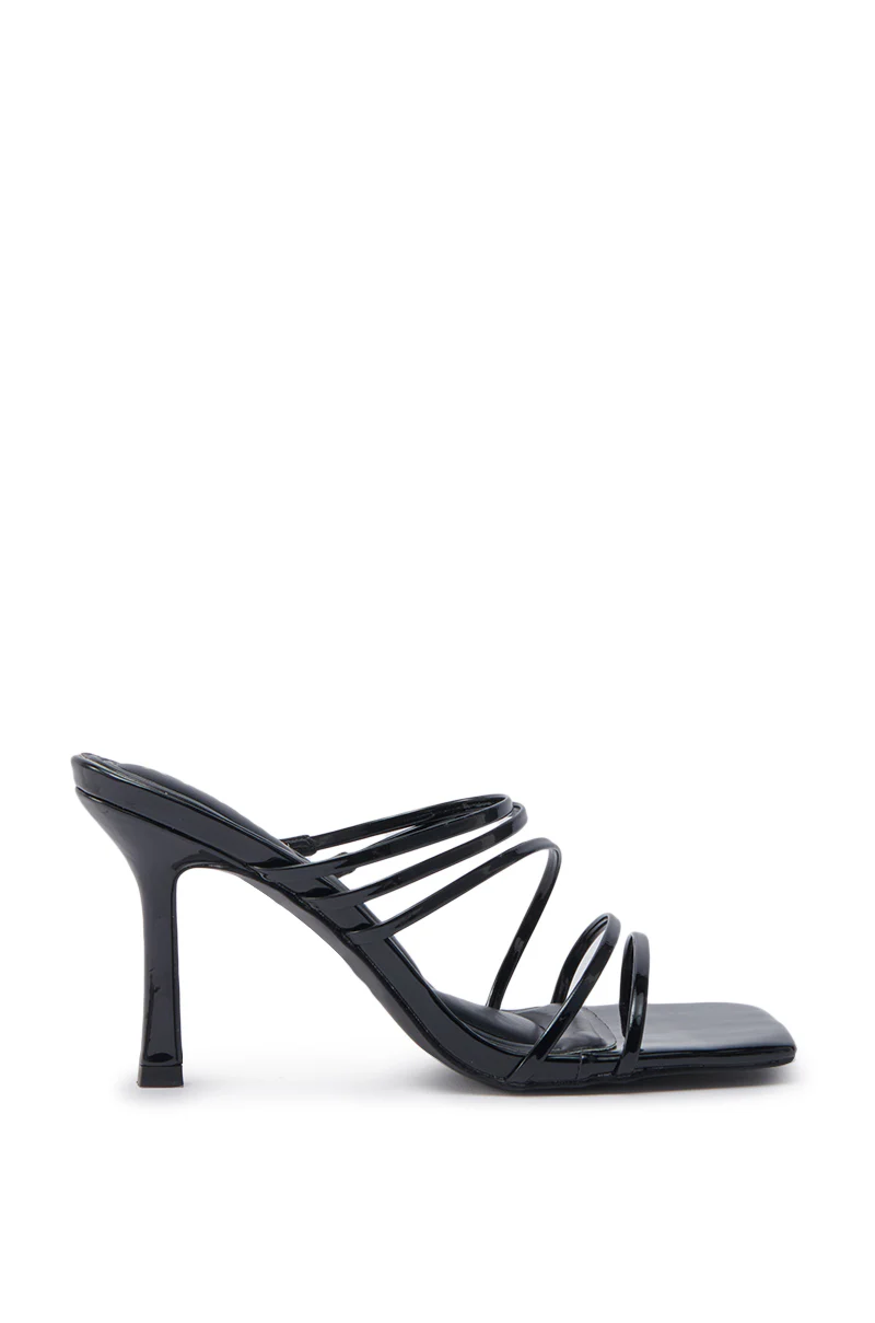 AZALEA WANG HUGHIE BLACK SANDAL - Image 2
