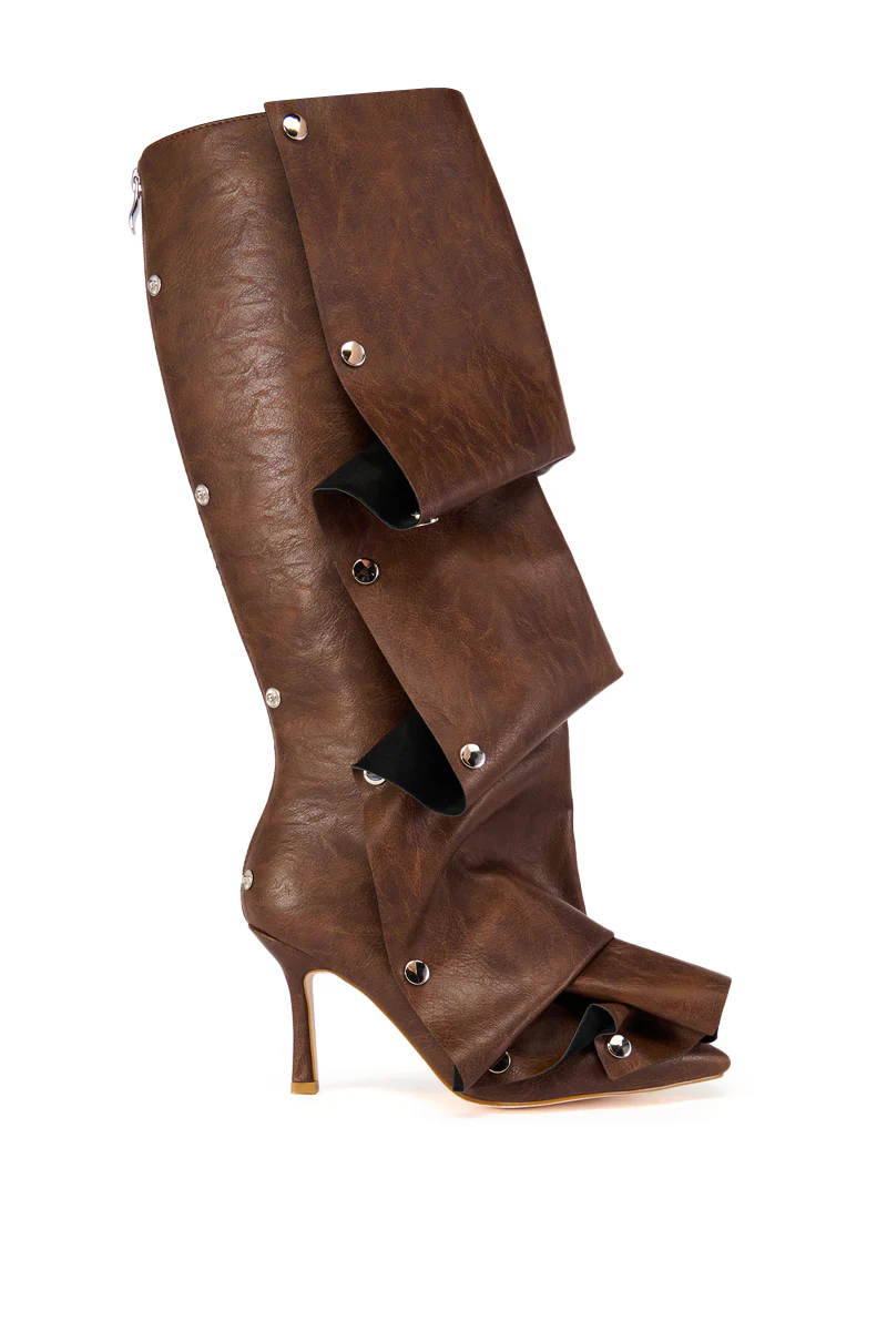 AZALEA WANG IMOGINE BROWN BOOT - Image 4