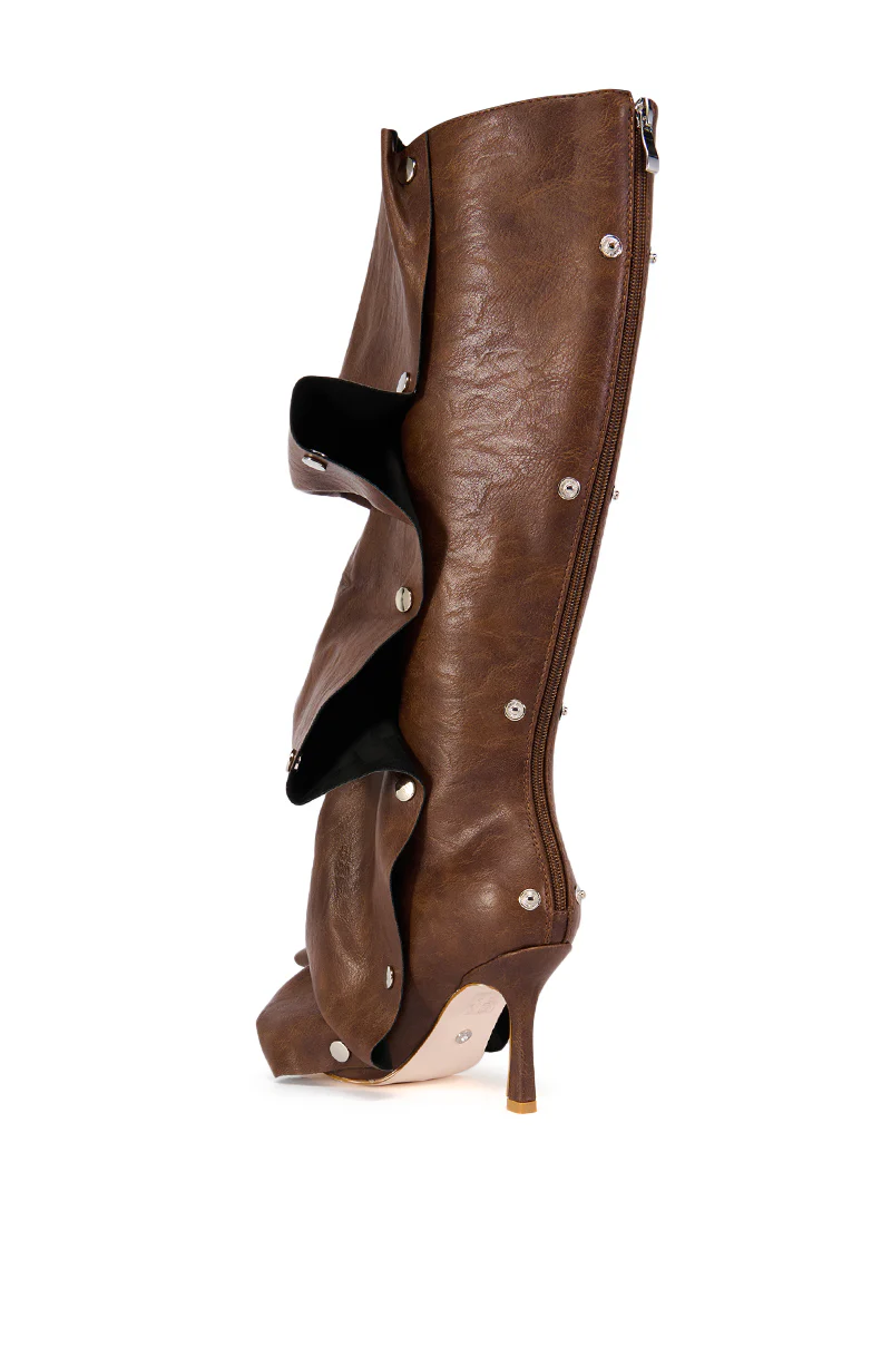 AZALEA WANG IMOGINE BROWN BOOT - Image 6