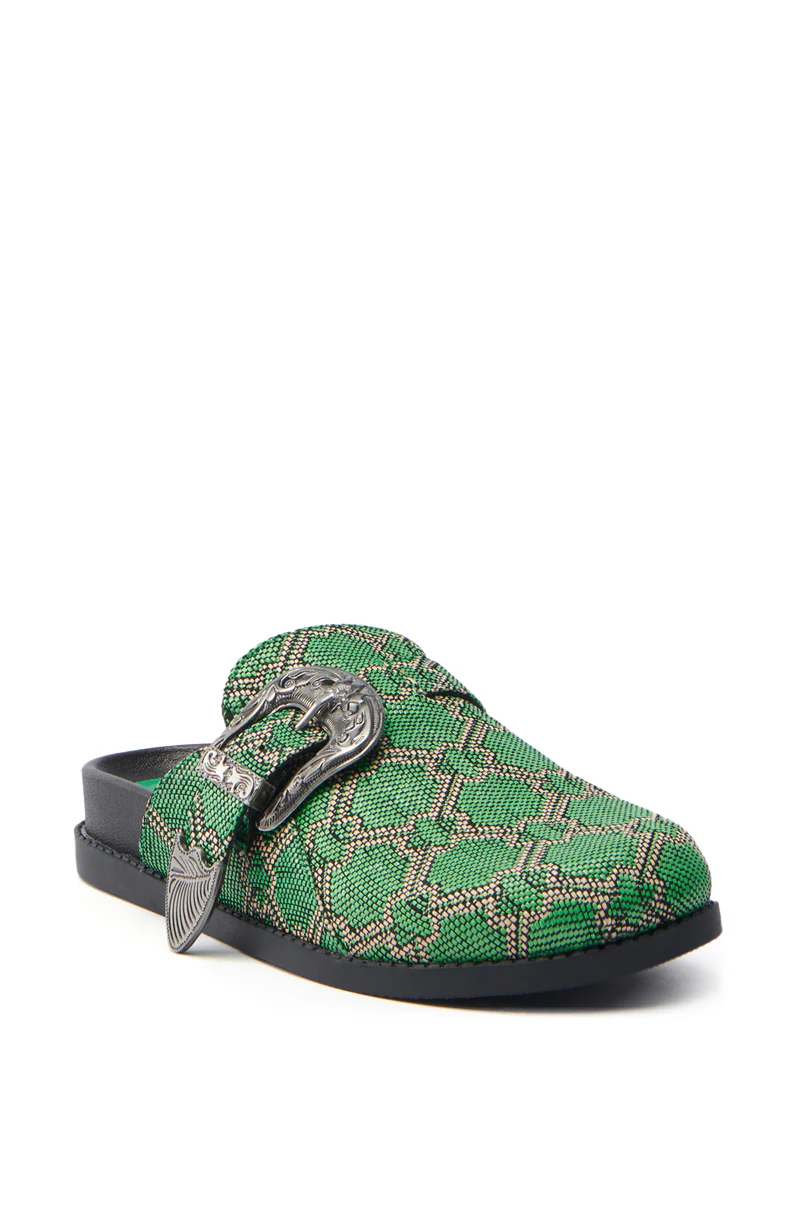 AZALEA WANG INFORMER GREEN SNAKE CLOG - Image 4