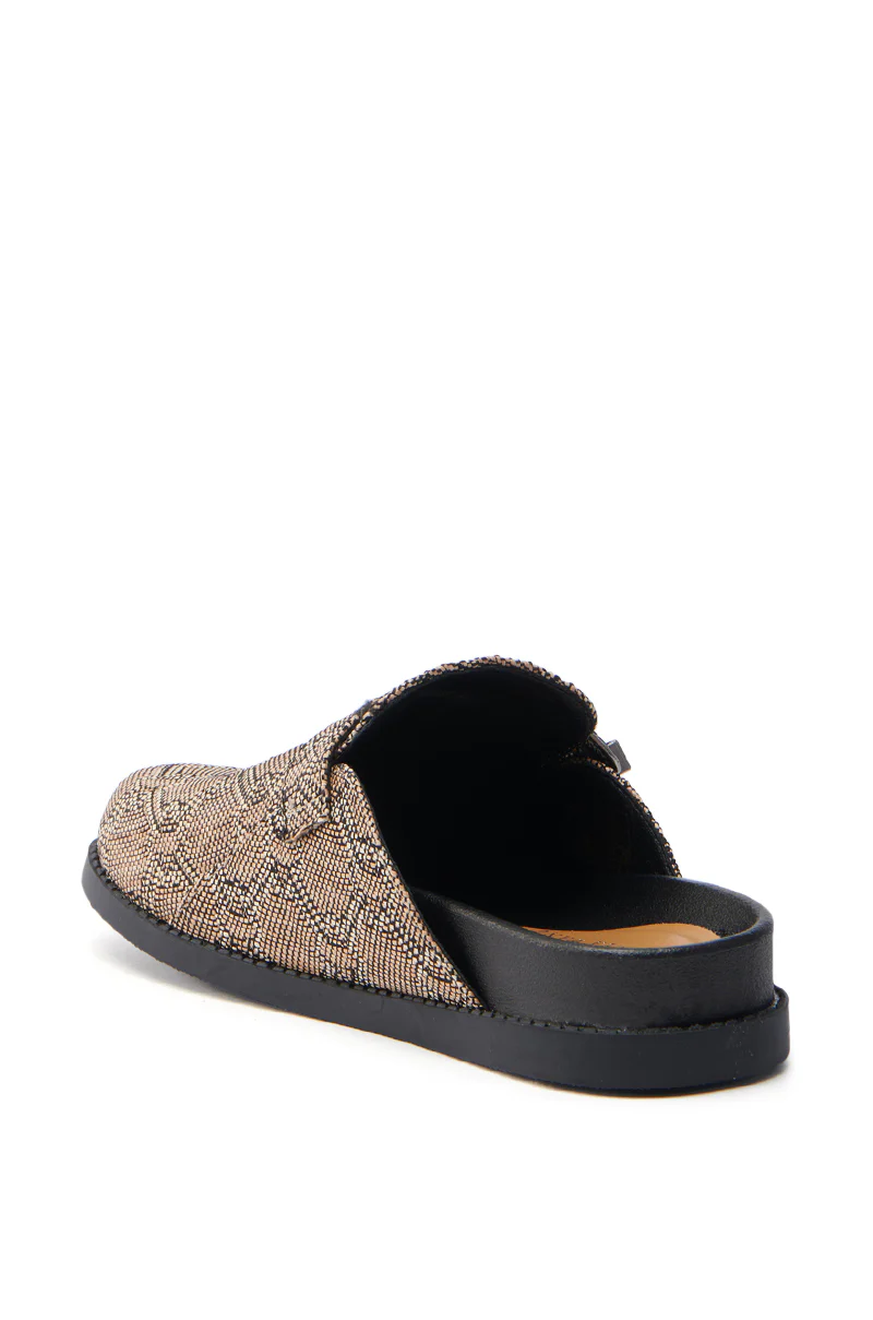 AZALEA WANG INFORMER TAN SNAKE CLOG - Image 5