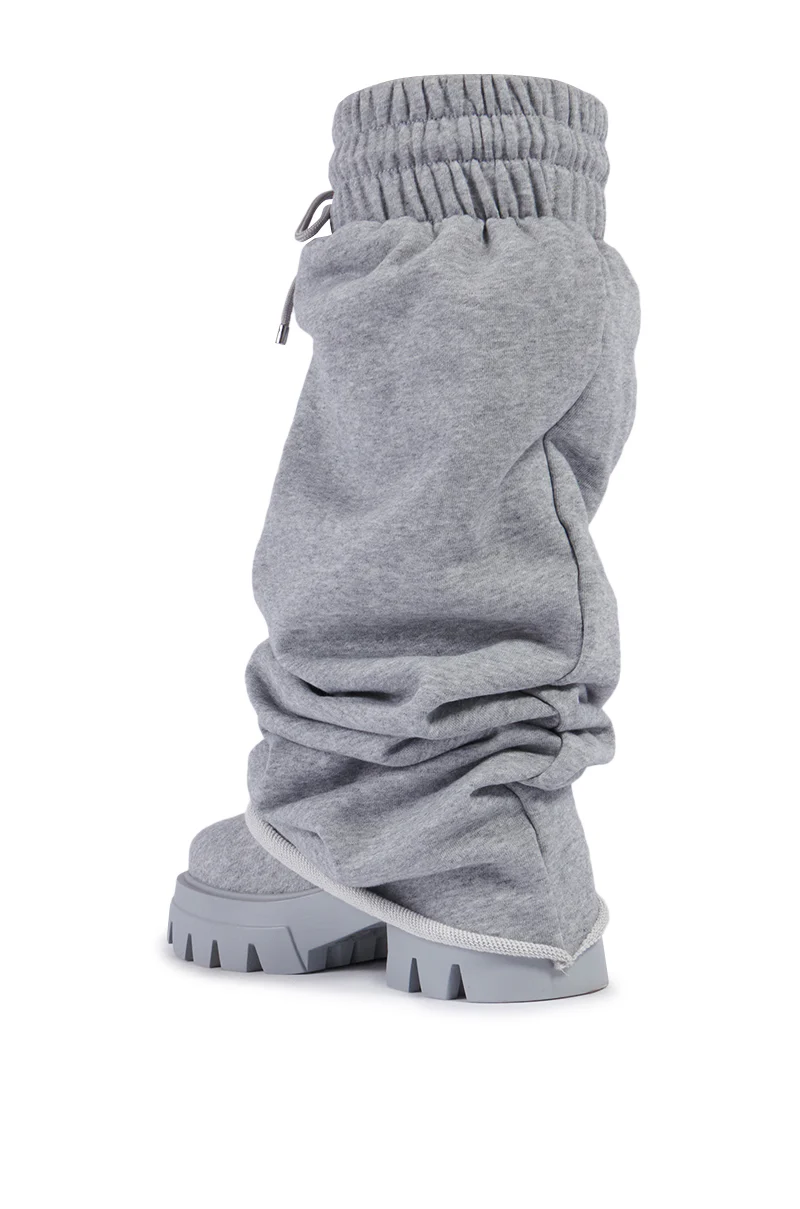 AZALEA WANG JETSETTER GRAY BOOTIE - Image 6