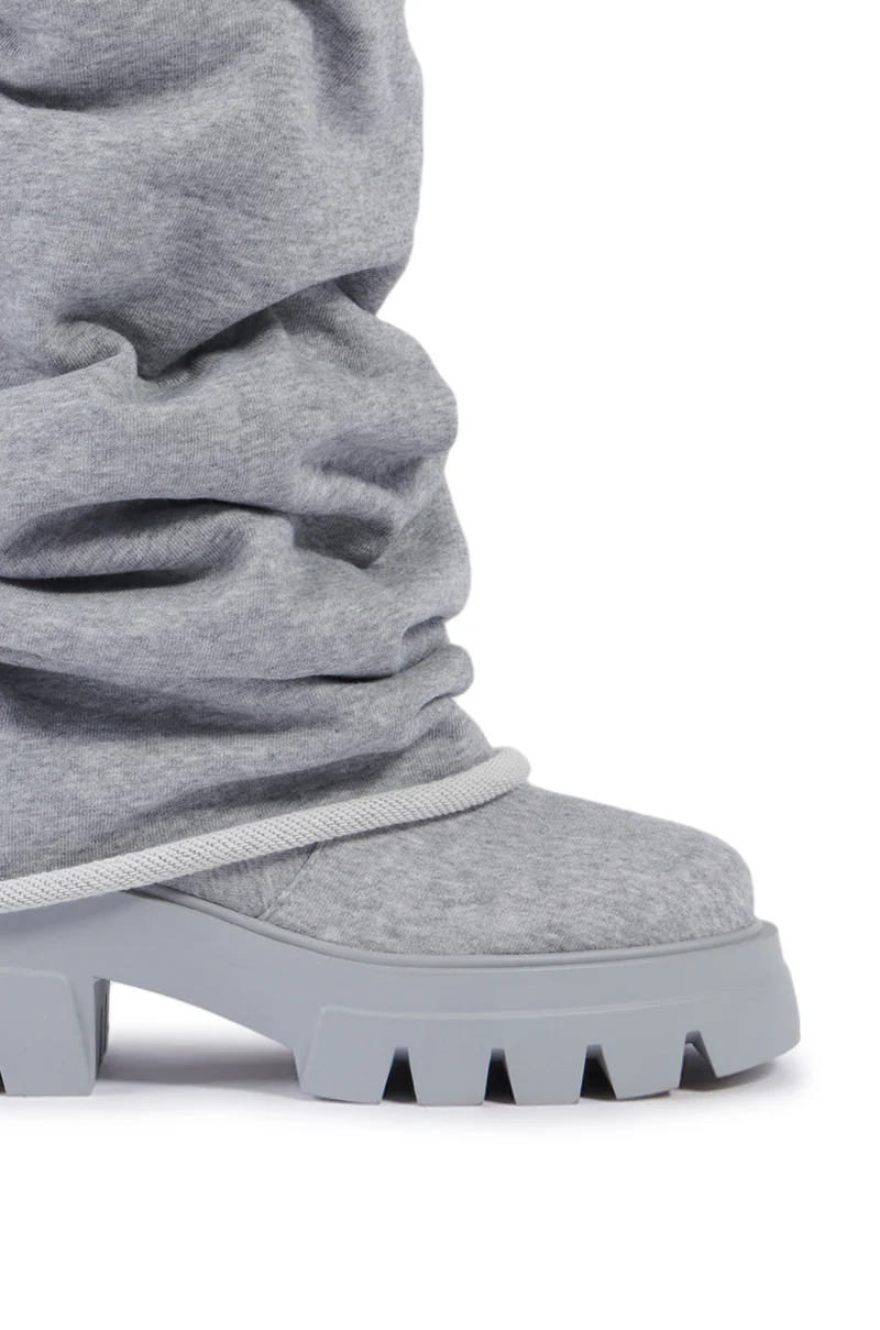 AZALEA WANG JETSETTER GRAY BOOTIE - Image 7