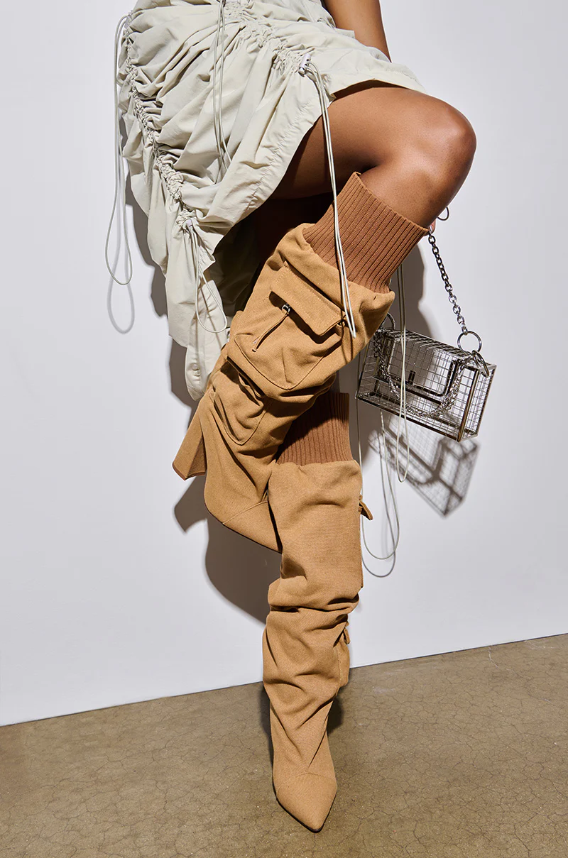 AZALEA WANG JITNEY TAN BOOT - Image 2