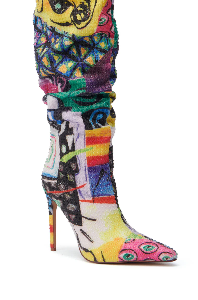 AZALEA WANG JONEL MULTI STILETTO BOOT - Image 6
