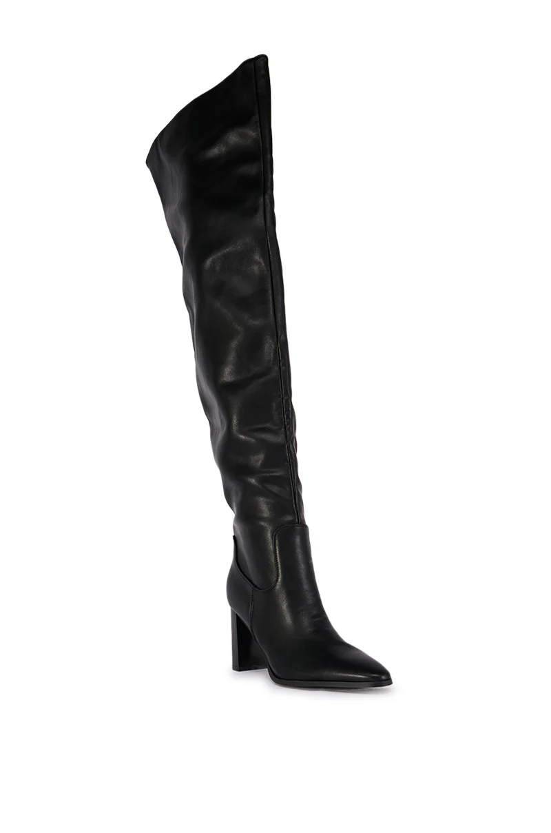 AZALEA WANG KAMARIA BLACK BOOT - Image 3
