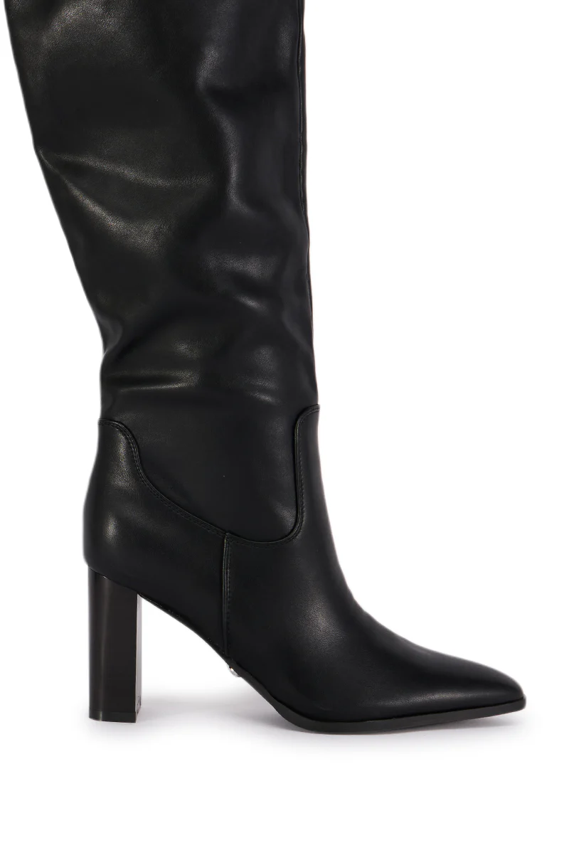 AZALEA WANG KAMARIA BLACK BOOT - Image 5