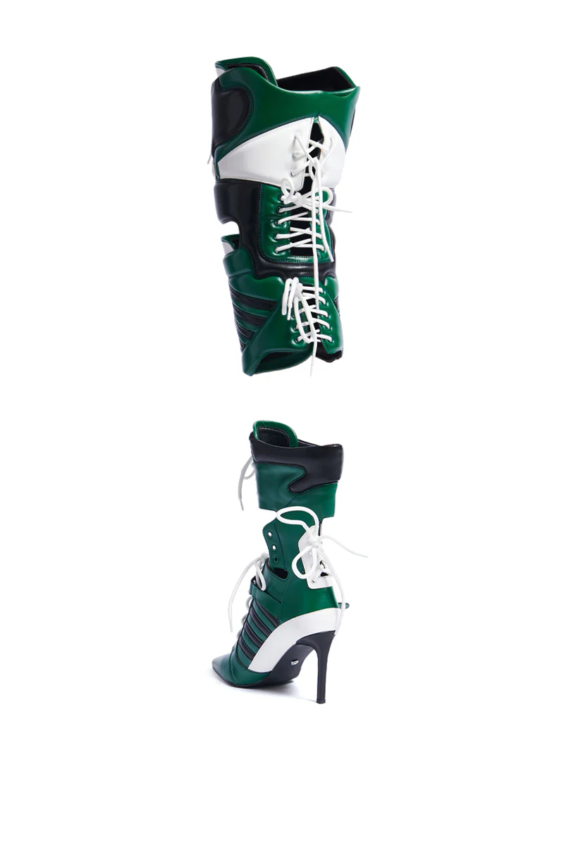 AZALEA WANG KANEY GREEN SPORT 2-1 BOOT - Image 4