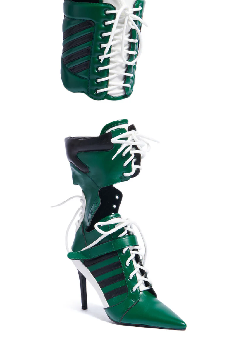 AZALEA WANG KANEY GREEN SPORT 2-1 BOOT - Image 5
