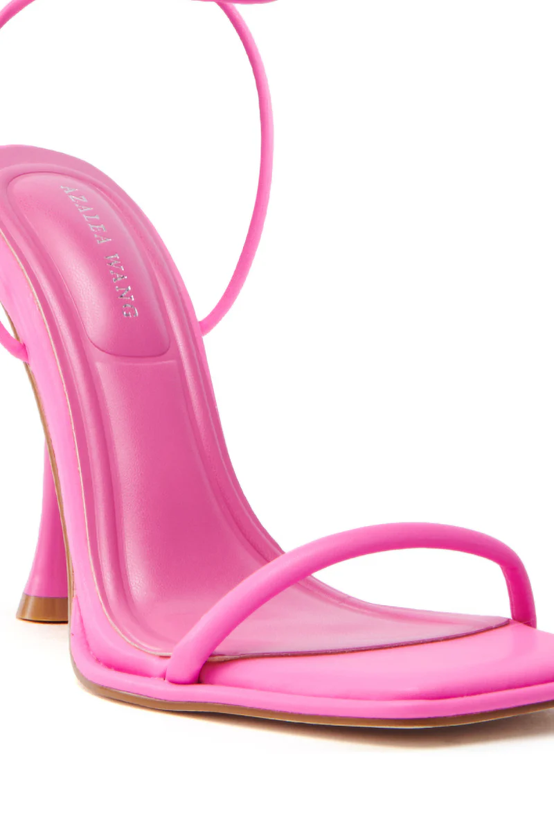 AZALEA WANG KOHINOOR PINK BOOTIE STILETTO - Image 10
