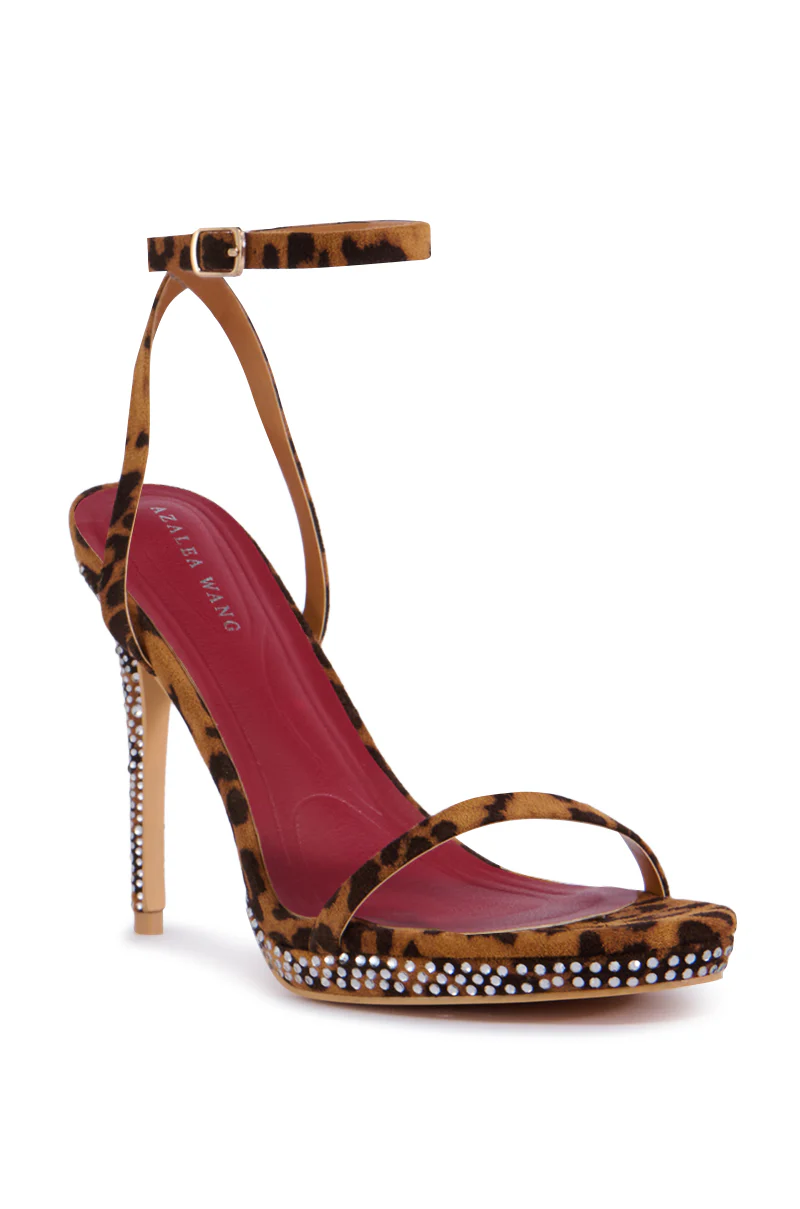 AZALEA WANG LETHA LEOPARD SANDAL - Image 3