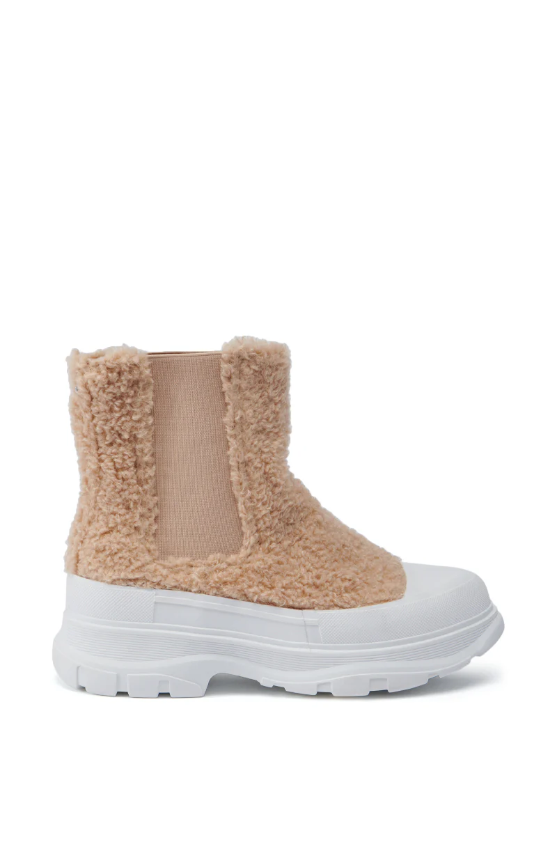AZALEA WANG LINDIE SHERPA SLIP ON SNEAKER - Image 3