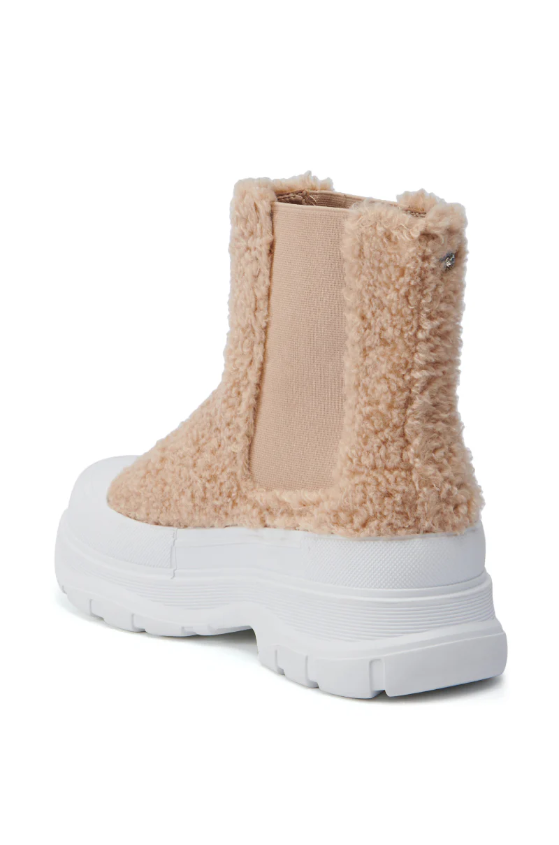 AZALEA WANG LINDIE SHERPA SLIP ON SNEAKER - Image 5