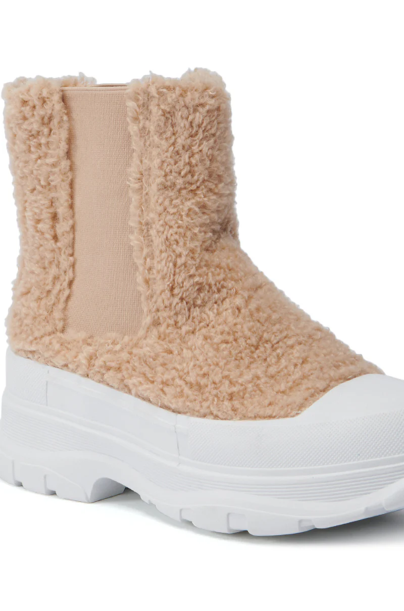 AZALEA WANG LINDIE SHERPA SLIP ON SNEAKER - Image 6