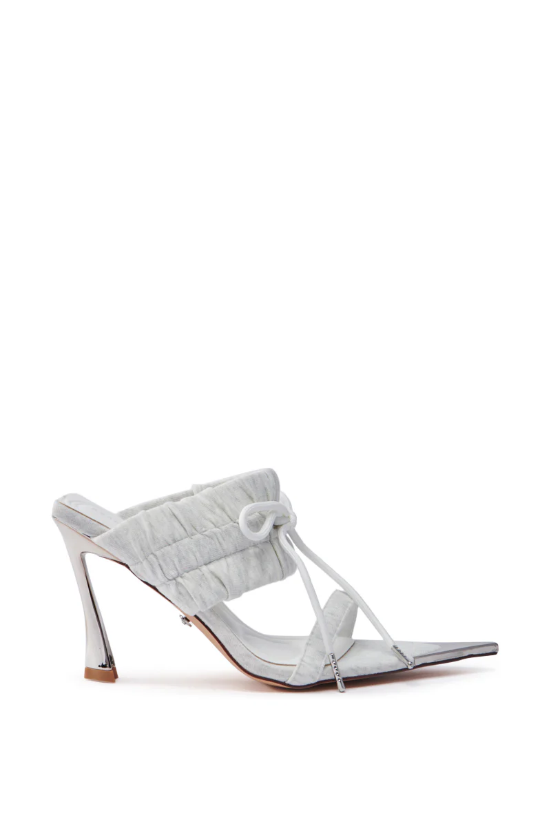 AZALEA WANG LUNETTE GREY SANDAL - Image 5