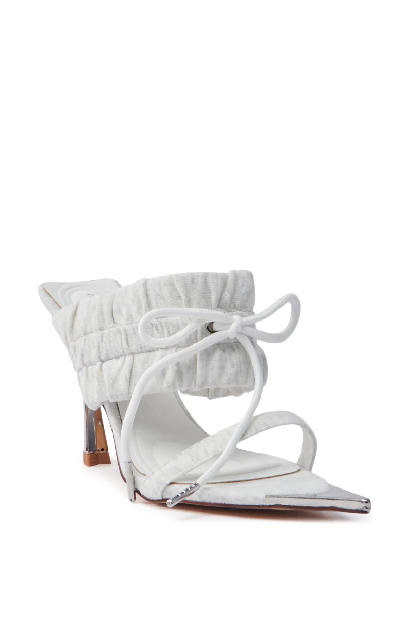 AZALEA WANG LUNETTE GREY SANDAL - Image 6