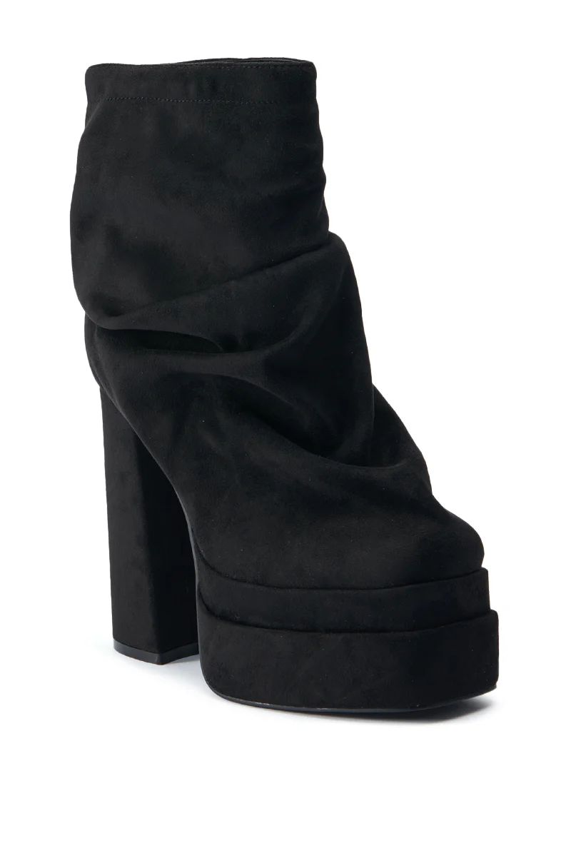 AZALEA WANG LYSANDRA BLACK BOOTIE - Image 3