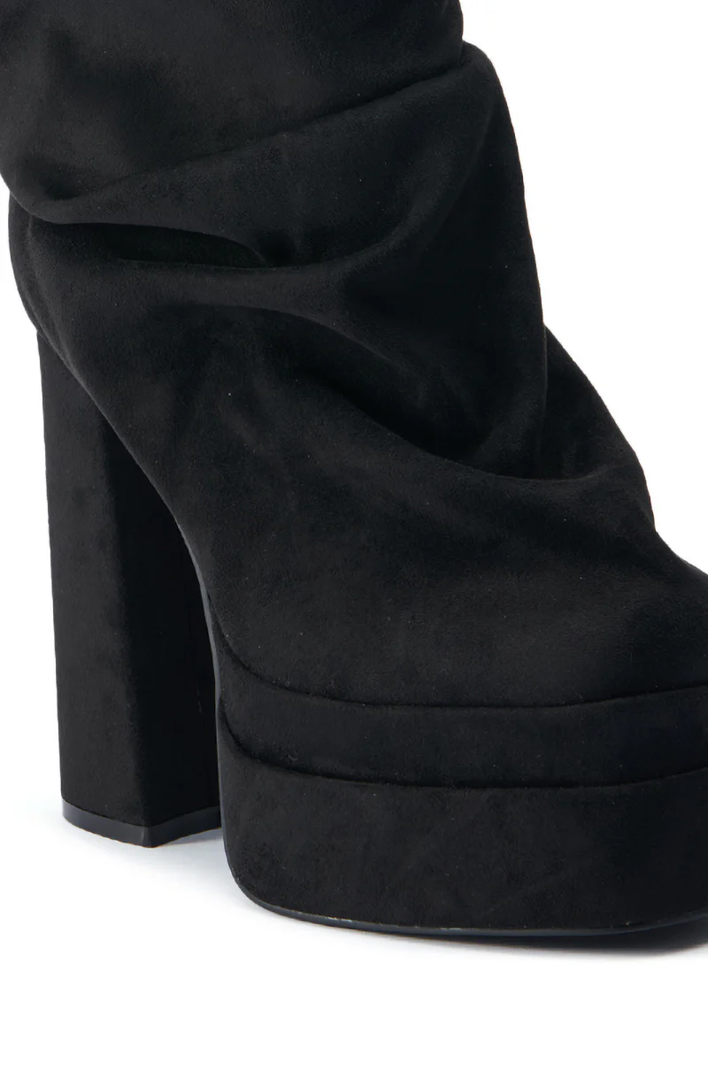 AZALEA WANG LYSANDRA BLACK BOOTIE - Image 5