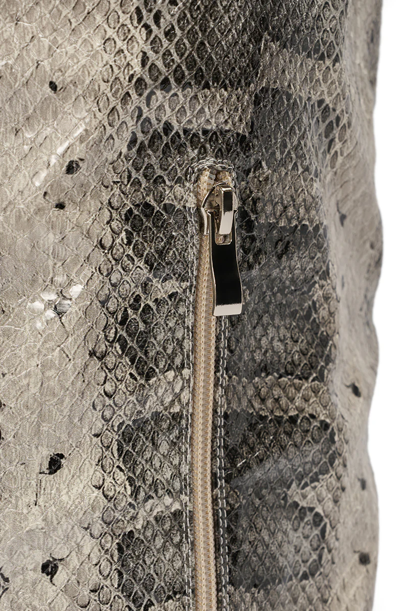 AZALEA WANG MADEYE SNAKE STILETTO BOOT - Image 10