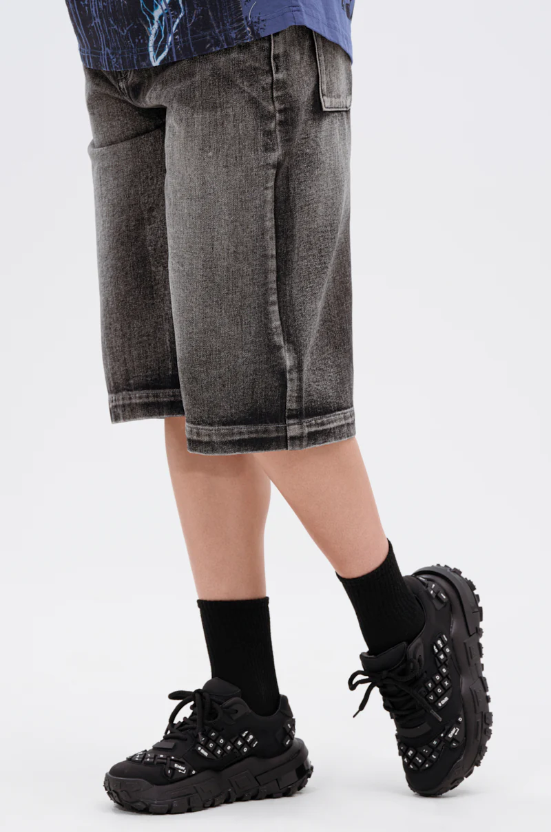 AZALEA WANG MAGNES BLACK KEYBOARD DETAIL SNEAKER - Image 3