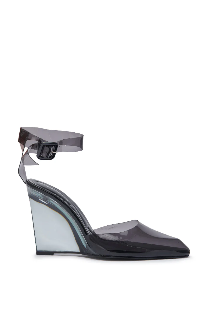 AZALEA WANG MARCO SMOKE PVC PUMP - Image 6