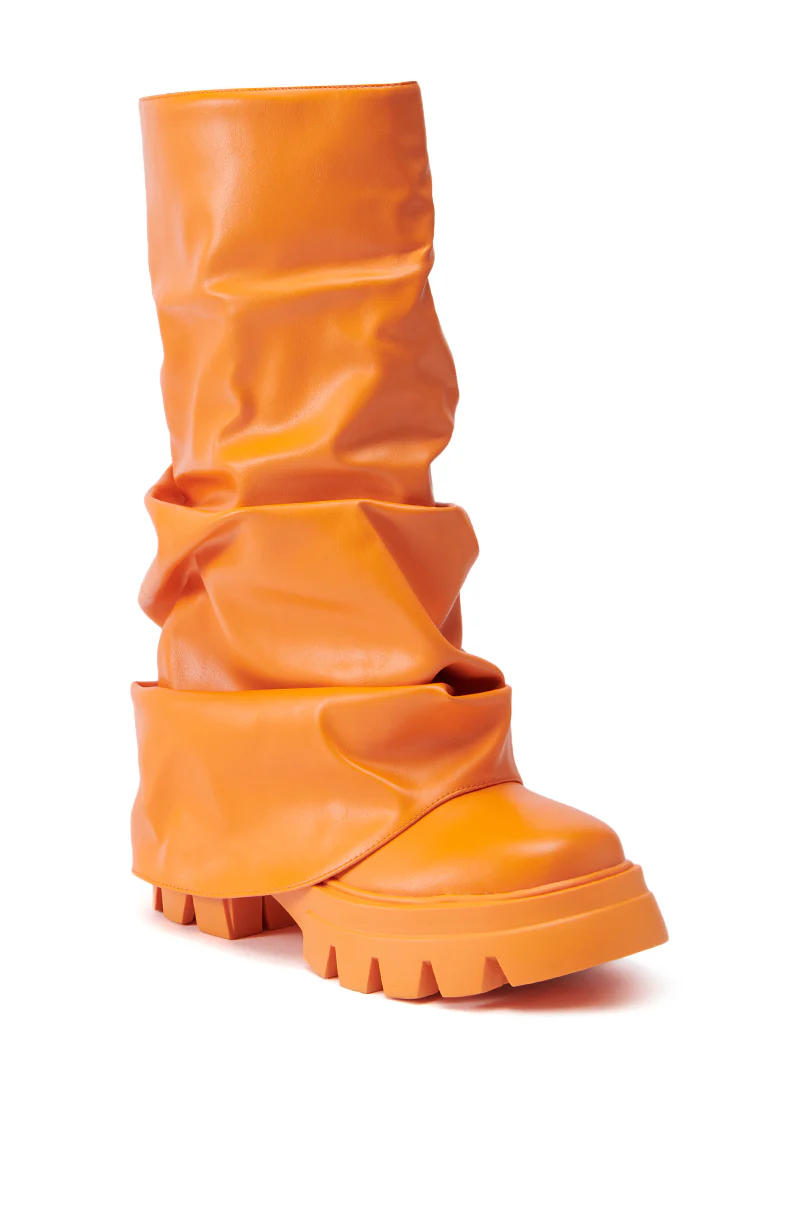 AZALEA WANG MATE ORANGE BOOTIE - Image 3