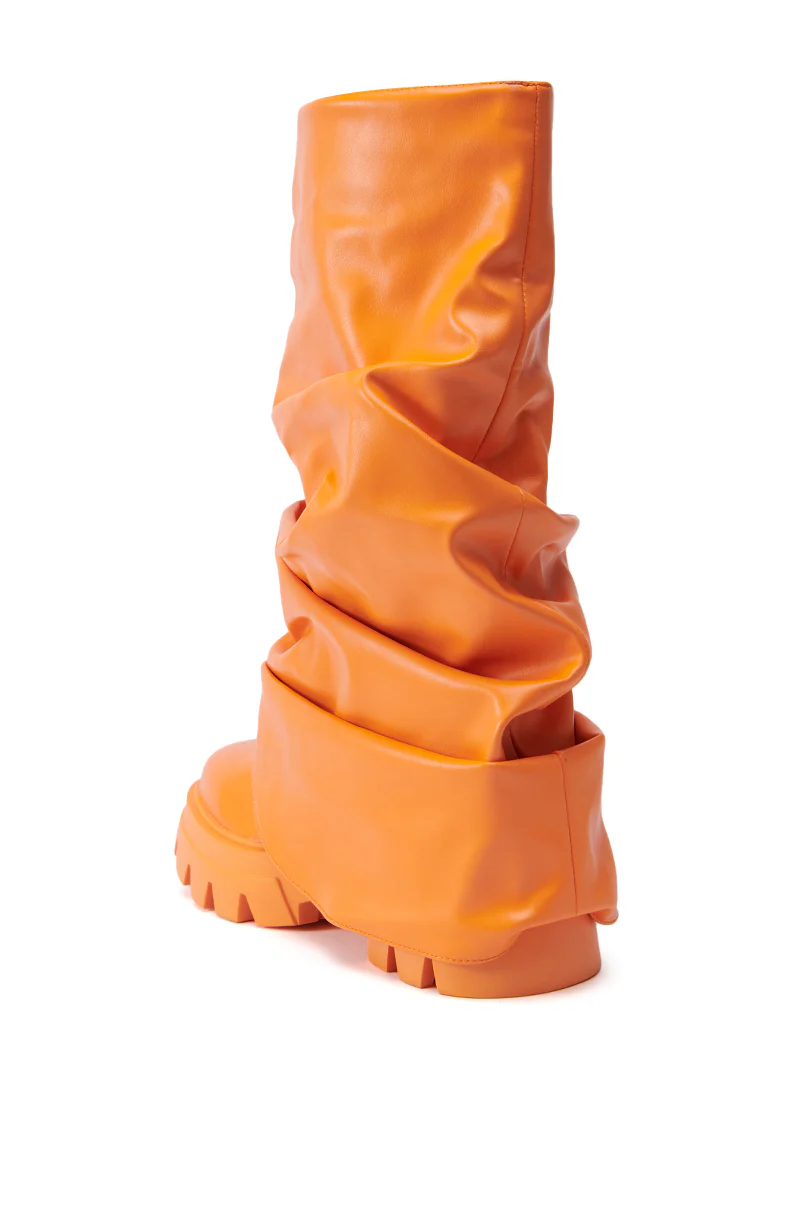 AZALEA WANG MATE ORANGE BOOTIE - Image 4