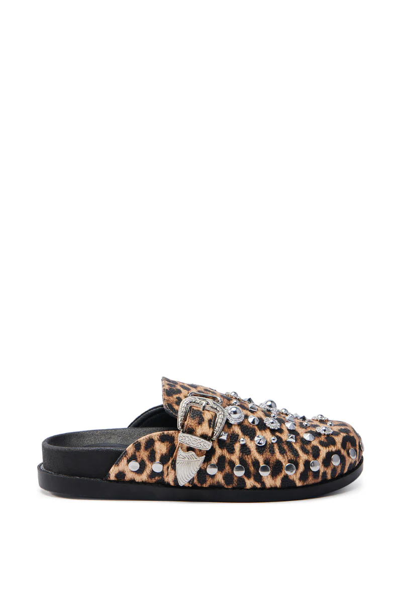 AZALEA WANG MAUDLIN LEOPARD CLOG - Image 5