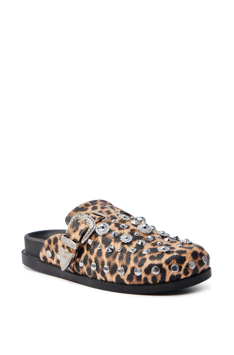 AZALEA WANG MAUDLIN LEOPARD CLOG - Image 6