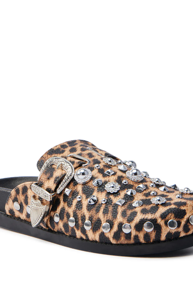 AZALEA WANG MAUDLIN LEOPARD CLOG - Image 8