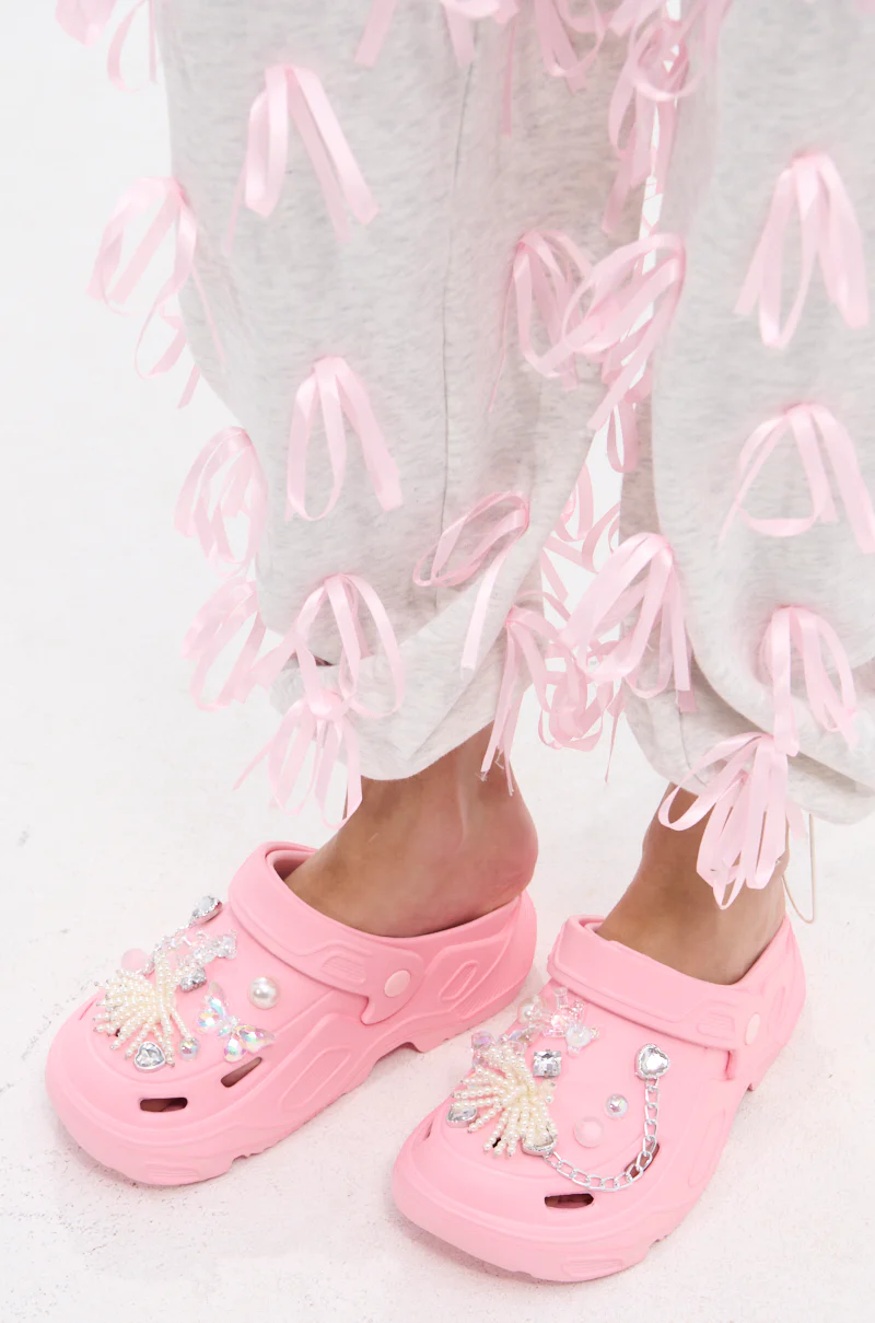 AZALEA WANG MAVA PINK PEARL IRIDESCENT FLAT - Image 2