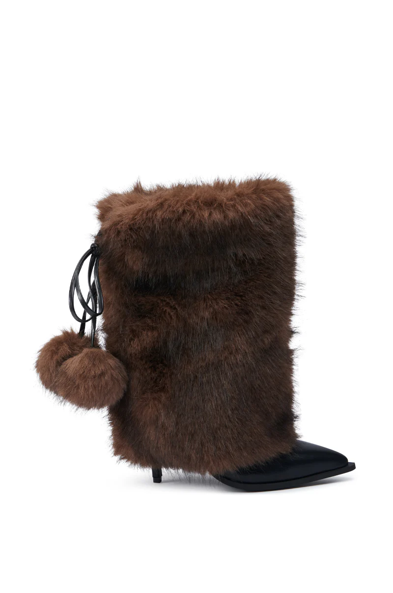 AZALEA WANG MAYRA BROWN BOOTIE - Image 5